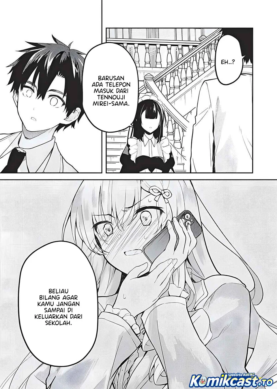 Saijo no Osewa ~Takane no Hana Darakena Meimon Kou de, Gakuin Ichi no Ojou-sama (Seikatsu Noryoku Kaimu) o Kagenagara Osewa suru Koto ni Narimashita~ Chapter 37 - halaman 21