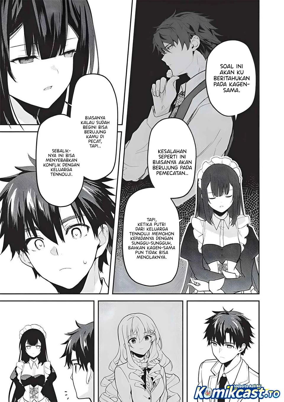 Saijo no Osewa ~Takane no Hana Darakena Meimon Kou de, Gakuin Ichi no Ojou-sama (Seikatsu Noryoku Kaimu) o Kagenagara Osewa suru Koto ni Narimashita~ Chapter 37 - halaman 23