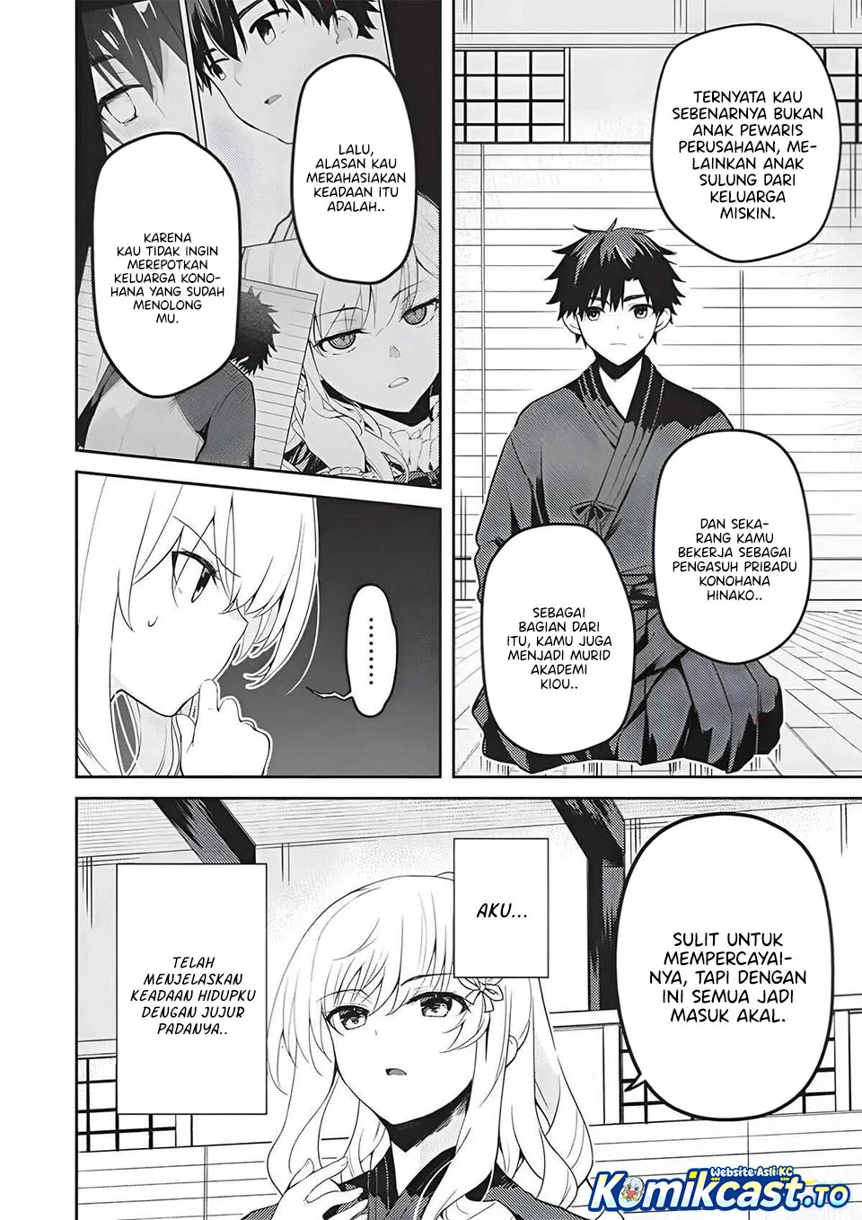 Saijo no Osewa ~Takane no Hana Darakena Meimon Kou de, Gakuin Ichi no Ojou-sama (Seikatsu Noryoku Kaimu) o Kagenagara Osewa suru Koto ni Narimashita~ Chapter 37 - halaman 4
