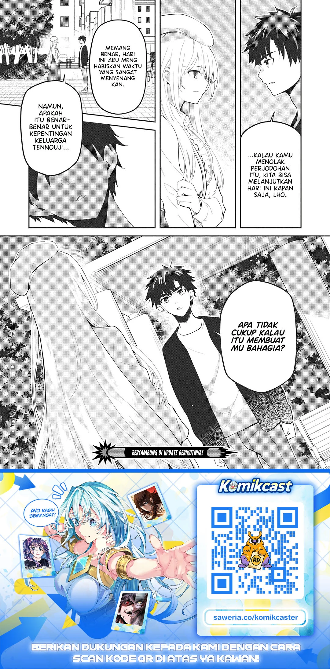 Saijo no Osewa ~Takane no Hana Darakena Meimon Kou de, Gakuin Ichi no Ojou-sama (Seikatsu Noryoku Kaimu) o Kagenagara Osewa suru Koto ni Narimashita~ Chapter 39 - halaman 32