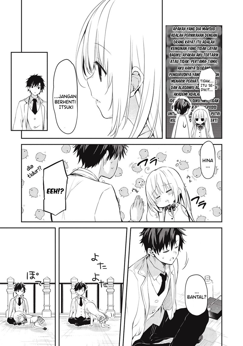 Saijo no Osewa ~Takane no Hana Darakena Meimon Kou de, Gakuin Ichi no Ojou-sama (Seikatsu Noryoku Kaimu) o Kagenagara Osewa suru Koto ni Narimashita~ Chapter 4 - halaman 10