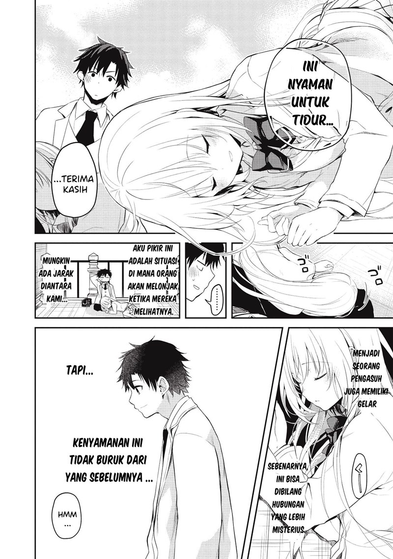 Saijo no Osewa ~Takane no Hana Darakena Meimon Kou de, Gakuin Ichi no Ojou-sama (Seikatsu Noryoku Kaimu) o Kagenagara Osewa suru Koto ni Narimashita~ Chapter 4 - halaman 11