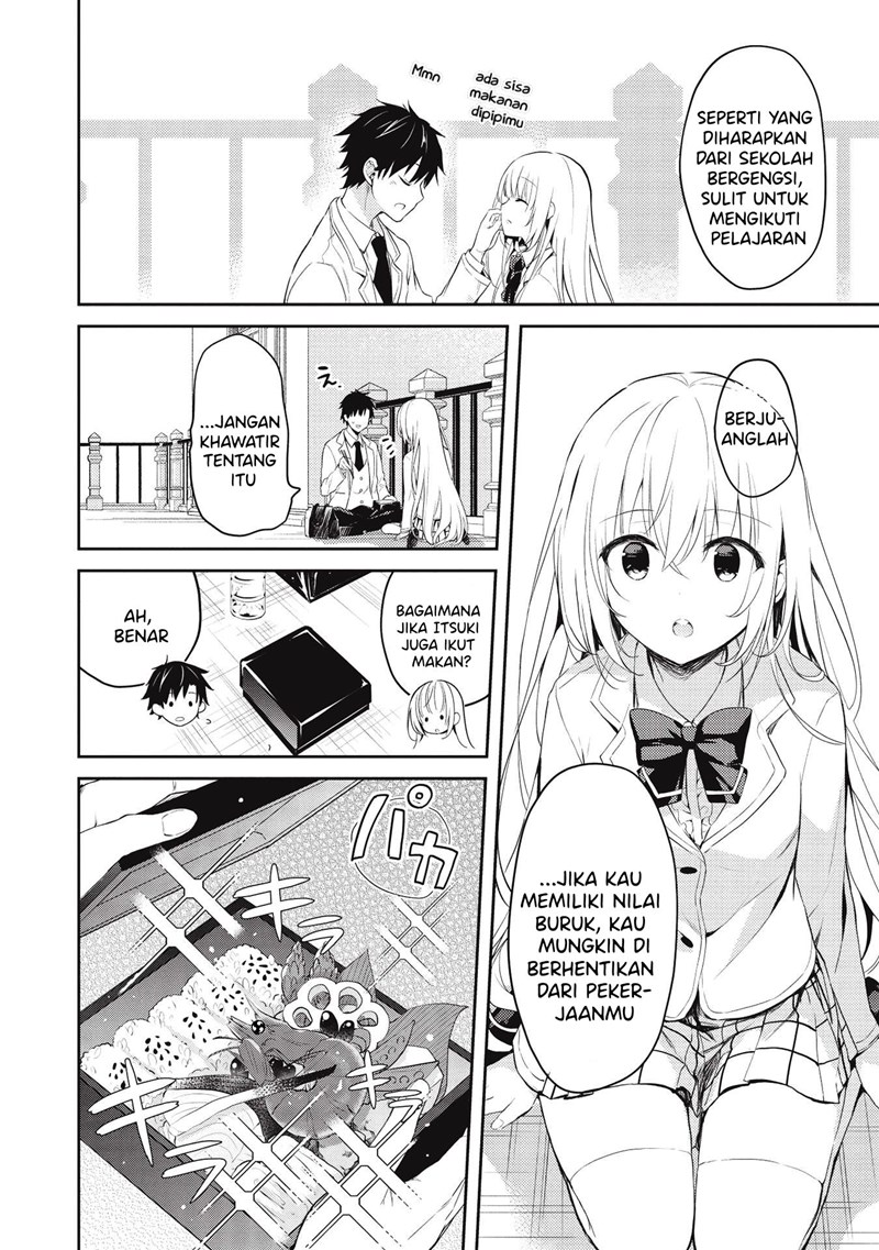 Saijo no Osewa ~Takane no Hana Darakena Meimon Kou de, Gakuin Ichi no Ojou-sama (Seikatsu Noryoku Kaimu) o Kagenagara Osewa suru Koto ni Narimashita~ Chapter 4 - halaman 5