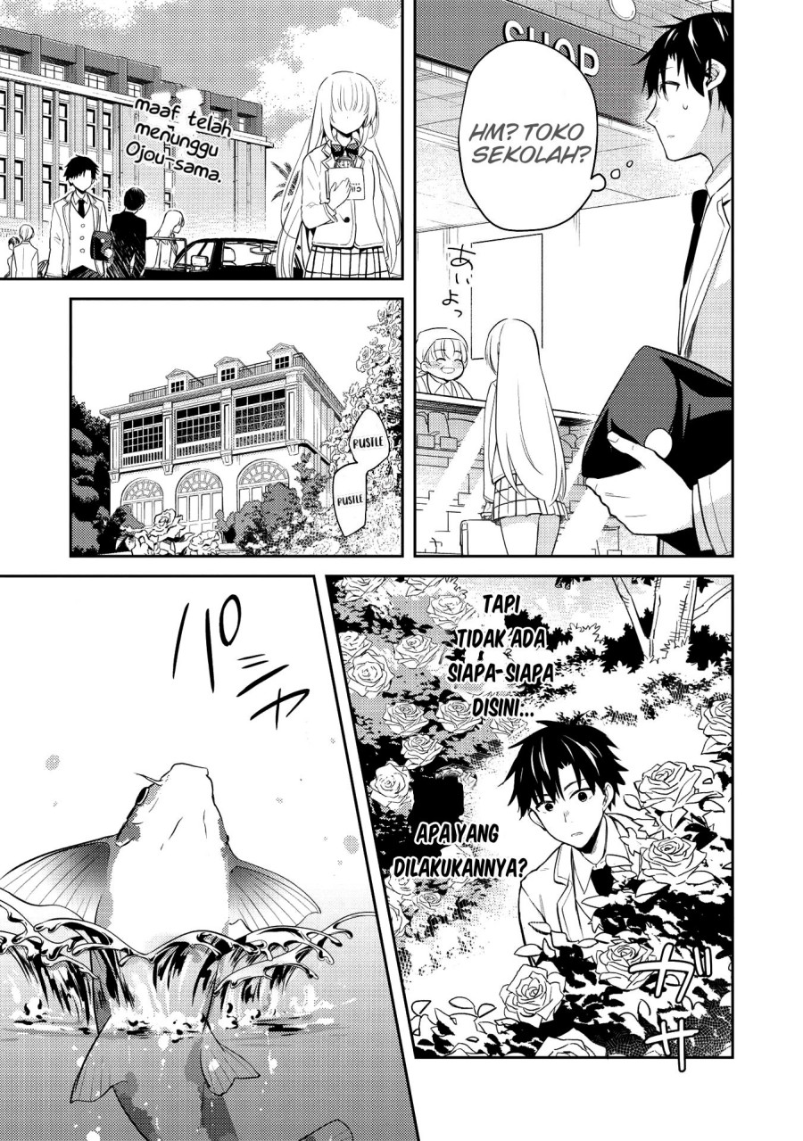 Saijo no Osewa ~Takane no Hana Darakena Meimon Kou de, Gakuin Ichi no Ojou-sama (Seikatsu Noryoku Kaimu) o Kagenagara Osewa suru Koto ni Narimashita~ Chapter 5 - halaman 16