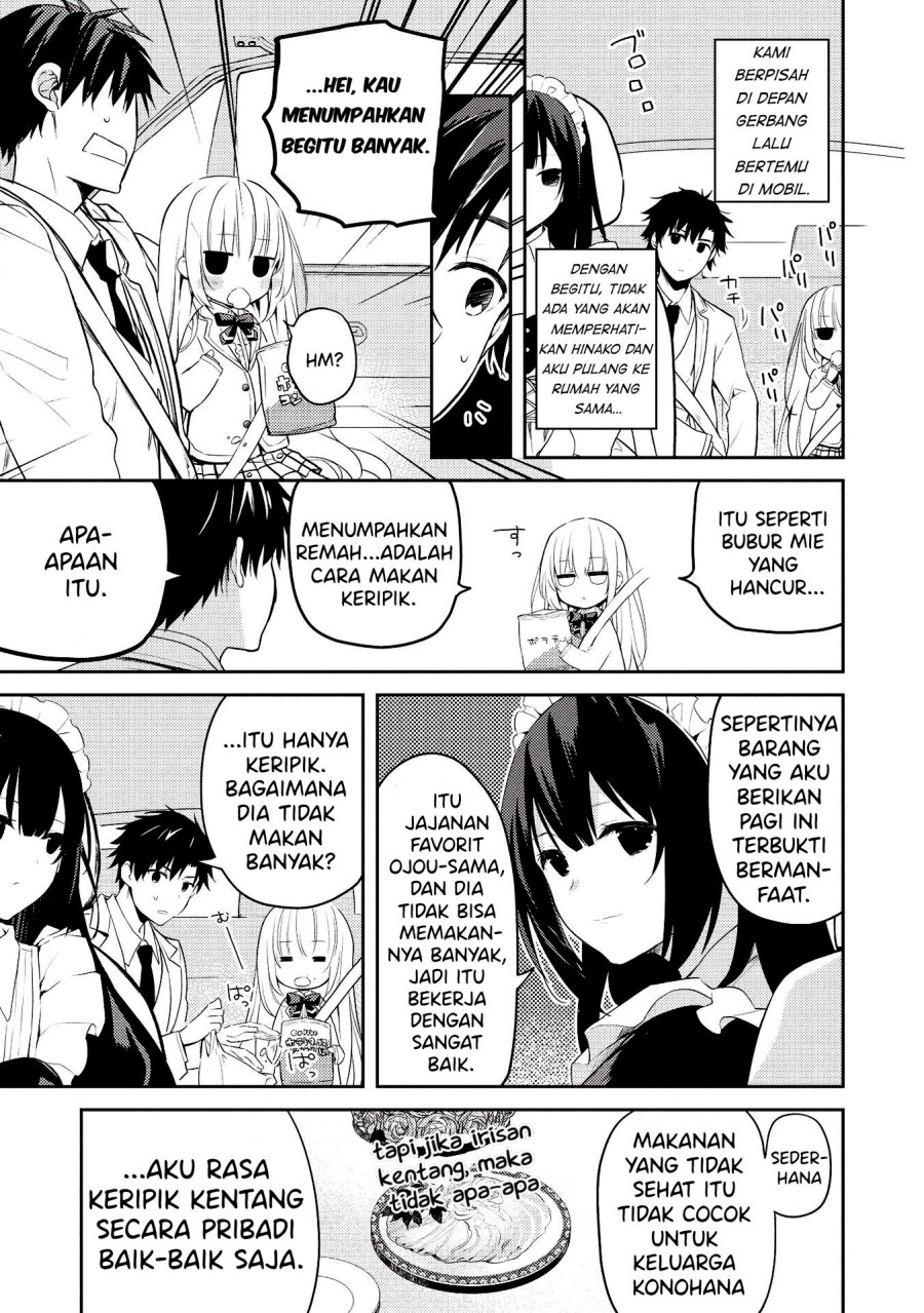Saijo no Osewa ~Takane no Hana Darakena Meimon Kou de, Gakuin Ichi no Ojou-sama (Seikatsu Noryoku Kaimu) o Kagenagara Osewa suru Koto ni Narimashita~ Chapter 5 - halaman 22