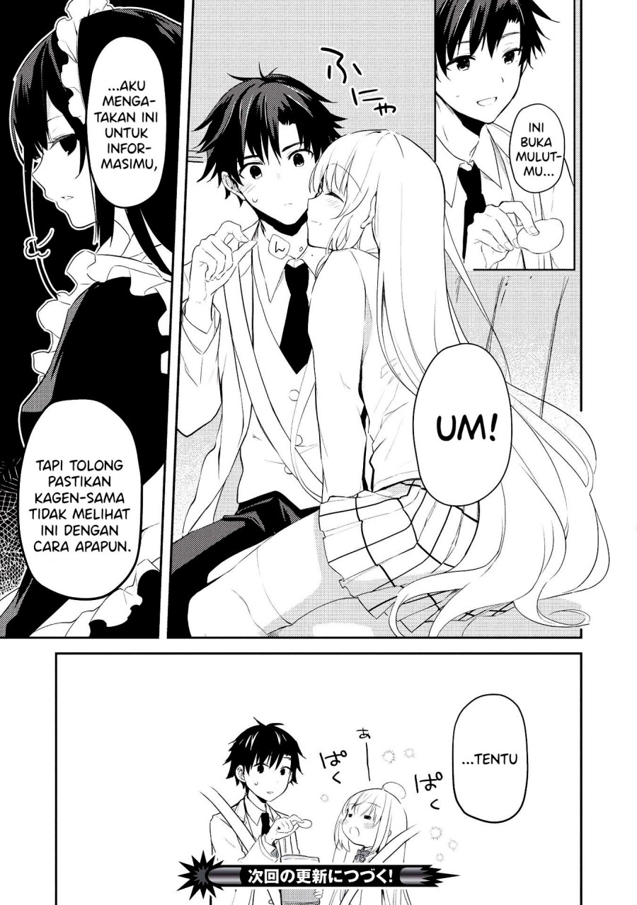 Saijo no Osewa ~Takane no Hana Darakena Meimon Kou de, Gakuin Ichi no Ojou-sama (Seikatsu Noryoku Kaimu) o Kagenagara Osewa suru Koto ni Narimashita~ Chapter 5 - halaman 24