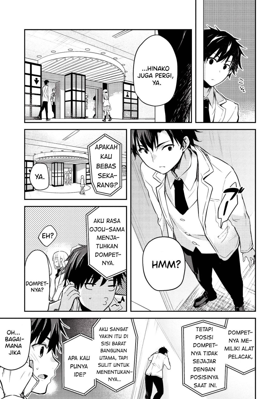 Saijo no Osewa ~Takane no Hana Darakena Meimon Kou de, Gakuin Ichi no Ojou-sama (Seikatsu Noryoku Kaimu) o Kagenagara Osewa suru Koto ni Narimashita~ Chapter 5 - halaman 4