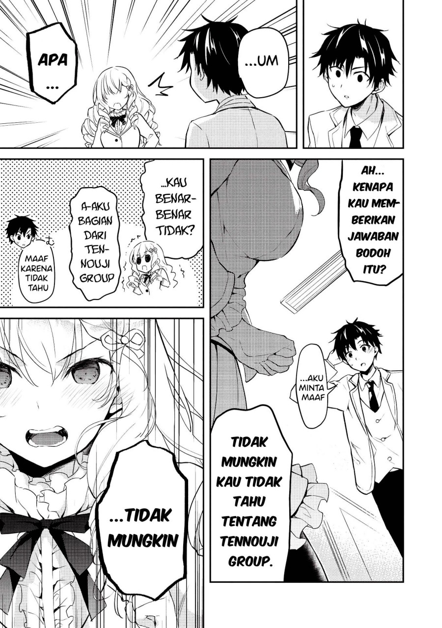 Saijo no Osewa ~Takane no Hana Darakena Meimon Kou de, Gakuin Ichi no Ojou-sama (Seikatsu Noryoku Kaimu) o Kagenagara Osewa suru Koto ni Narimashita~ Chapter 5 - halaman 8