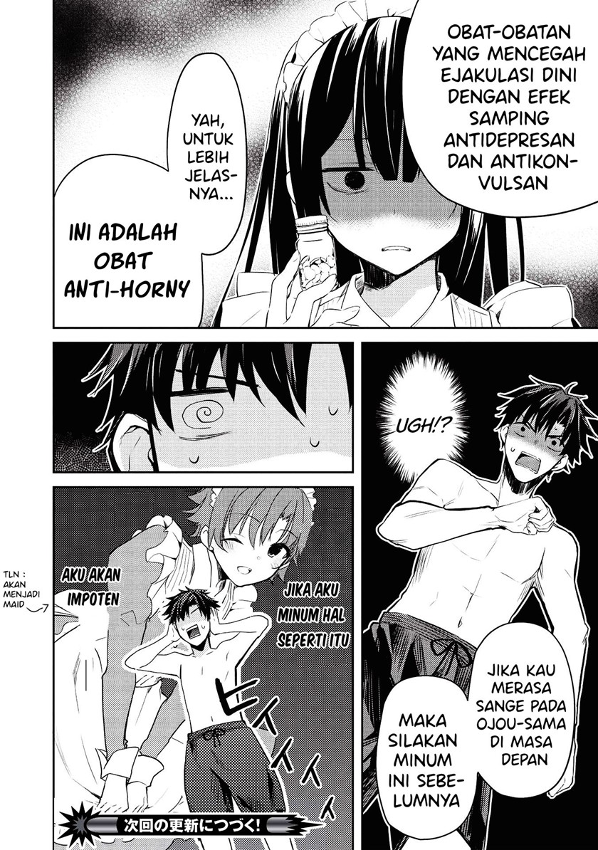 Saijo no Osewa ~Takane no Hana Darakena Meimon Kou de, Gakuin Ichi no Ojou-sama (Seikatsu Noryoku Kaimu) o Kagenagara Osewa suru Koto ni Narimashita~ Chapter 6.1 - halaman 12