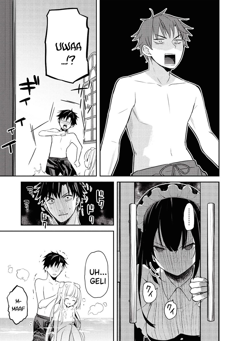 Saijo no Osewa ~Takane no Hana Darakena Meimon Kou de, Gakuin Ichi no Ojou-sama (Seikatsu Noryoku Kaimu) o Kagenagara Osewa suru Koto ni Narimashita~ Chapter 6.1 - halaman 9