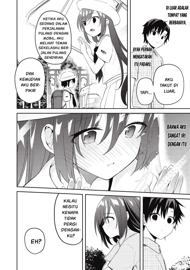 Saijo no Osewa ~Takane no Hana Darakena Meimon Kou de, Gakuin Ichi no Ojou-sama (Seikatsu Noryoku Kaimu) o Kagenagara Osewa suru Koto ni Narimashita~ Chapter 7 - halaman 14