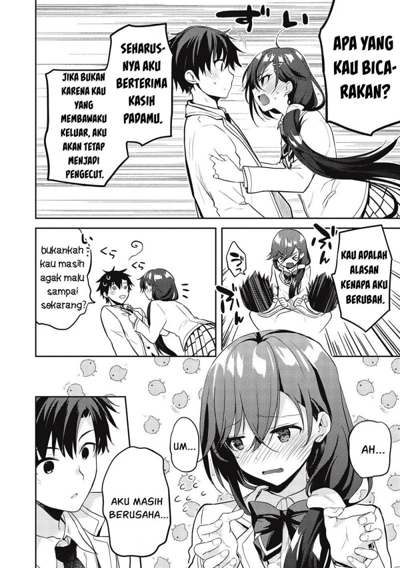 Saijo no Osewa ~Takane no Hana Darakena Meimon Kou de, Gakuin Ichi no Ojou-sama (Seikatsu Noryoku Kaimu) o Kagenagara Osewa suru Koto ni Narimashita~ Chapter 7 - halaman 24