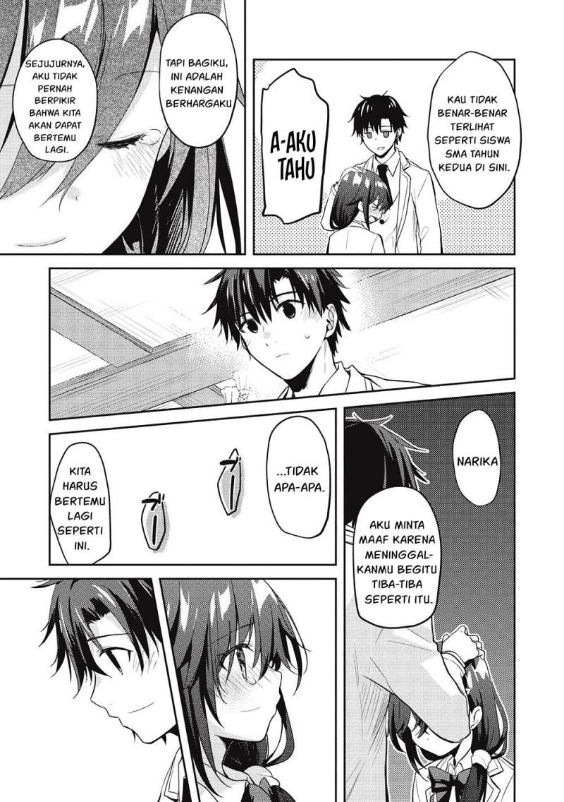 Saijo no Osewa ~Takane no Hana Darakena Meimon Kou de, Gakuin Ichi no Ojou-sama (Seikatsu Noryoku Kaimu) o Kagenagara Osewa suru Koto ni Narimashita~ Chapter 7 - halaman 37
