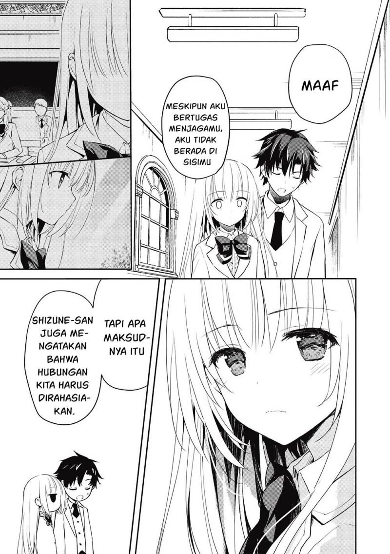 Saijo no Osewa ~Takane no Hana Darakena Meimon Kou de, Gakuin Ichi no Ojou-sama (Seikatsu Noryoku Kaimu) o Kagenagara Osewa suru Koto ni Narimashita~ Chapter 8 - halaman 11