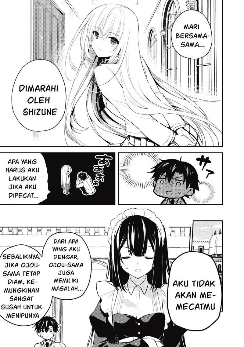 Saijo no Osewa ~Takane no Hana Darakena Meimon Kou de, Gakuin Ichi no Ojou-sama (Seikatsu Noryoku Kaimu) o Kagenagara Osewa suru Koto ni Narimashita~ Chapter 8 - halaman 15