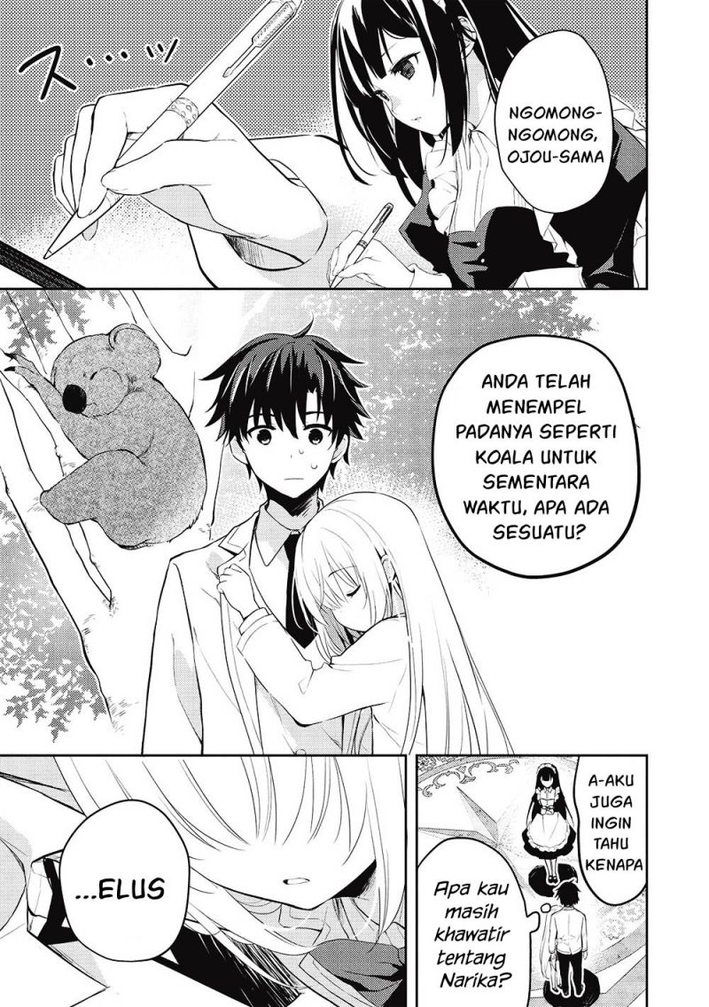 Saijo no Osewa ~Takane no Hana Darakena Meimon Kou de, Gakuin Ichi no Ojou-sama (Seikatsu Noryoku Kaimu) o Kagenagara Osewa suru Koto ni Narimashita~ Chapter 8 - halaman 19