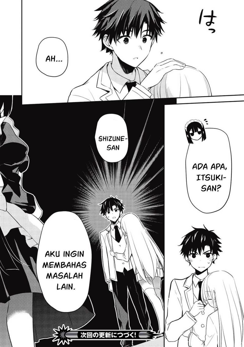 Saijo no Osewa ~Takane no Hana Darakena Meimon Kou de, Gakuin Ichi no Ojou-sama (Seikatsu Noryoku Kaimu) o Kagenagara Osewa suru Koto ni Narimashita~ Chapter 8 - halaman 22