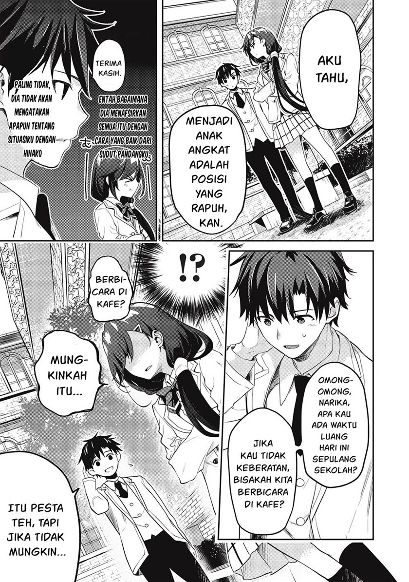 Saijo no Osewa ~Takane no Hana Darakena Meimon Kou de, Gakuin Ichi no Ojou-sama (Seikatsu Noryoku Kaimu) o Kagenagara Osewa suru Koto ni Narimashita~ Chapter 9 - halaman 18