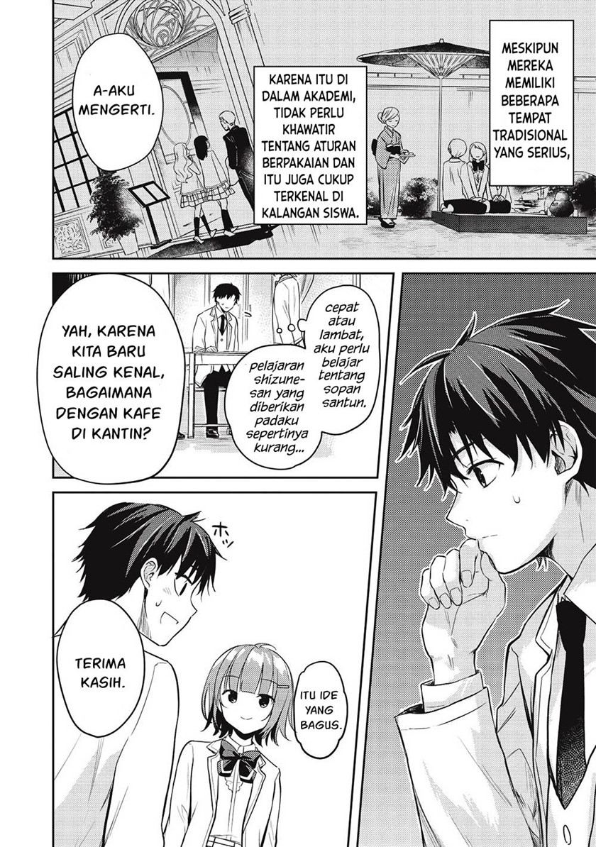 Saijo no Osewa ~Takane no Hana Darakena Meimon Kou de, Gakuin Ichi no Ojou-sama (Seikatsu Noryoku Kaimu) o Kagenagara Osewa suru Koto ni Narimashita~ Chapter 9 - halaman 7