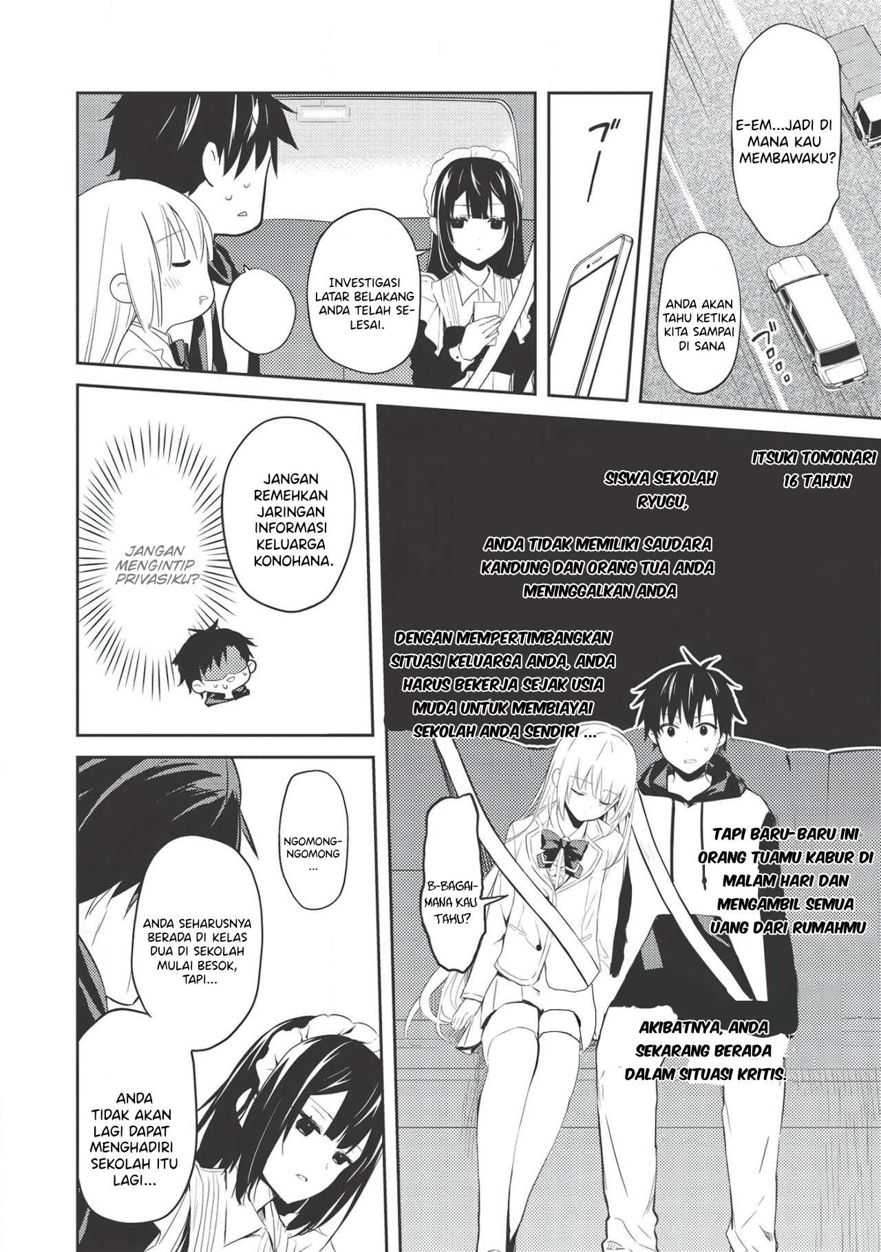 Saijo no Osewa: Takane no Hanadarake na Meimonkou de, Gakuin Ichi no Ojousama (Seikatsu Nouryoku Kaimu) wo Kagenagara Osewa suru Koto ni Narimashita Chapter 1 - halaman 34
