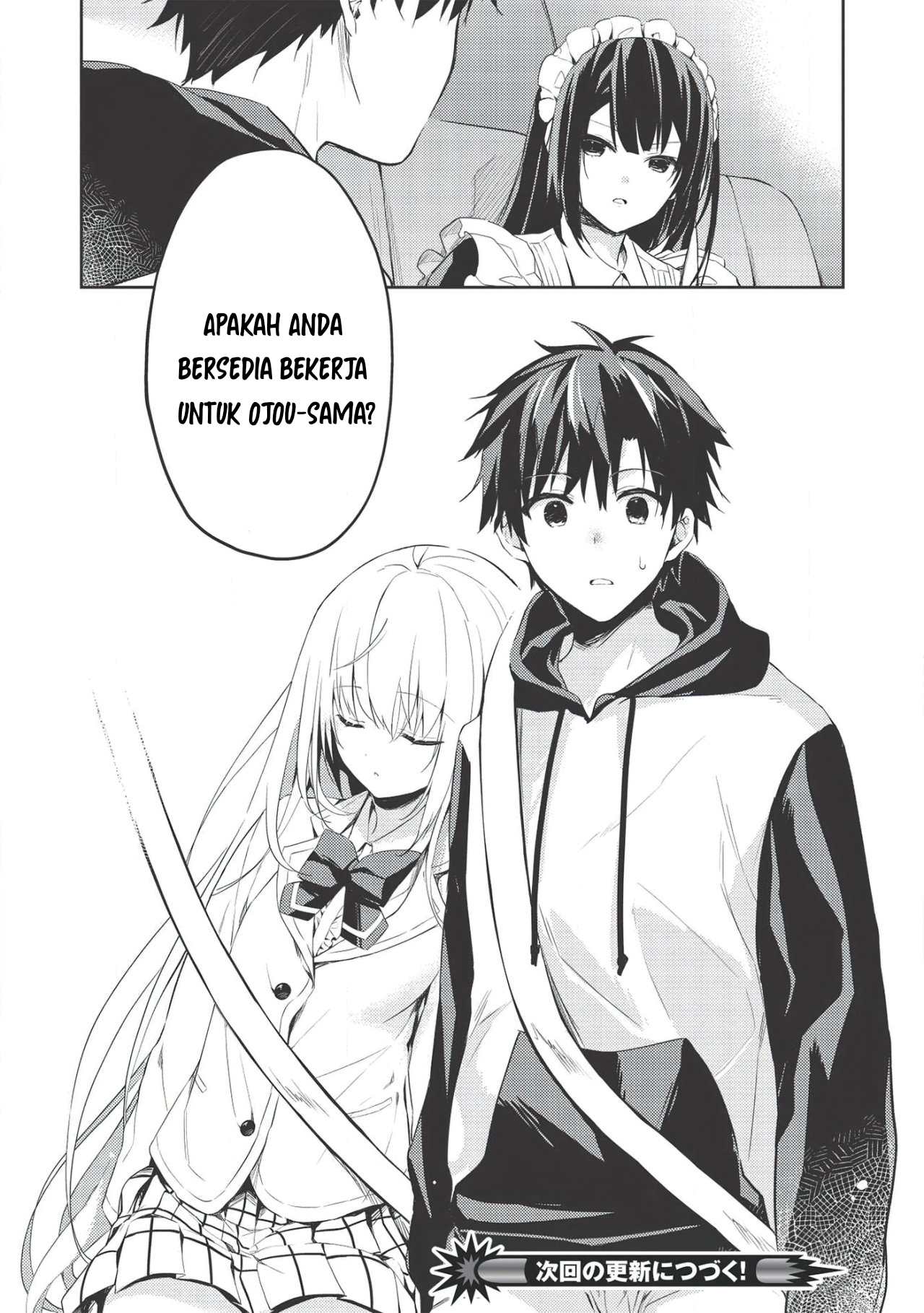 Saijo no Osewa: Takane no Hanadarake na Meimonkou de, Gakuin Ichi no Ojousama (Seikatsu Nouryoku Kaimu) wo Kagenagara Osewa suru Koto ni Narimashita Chapter 1 - halaman 36