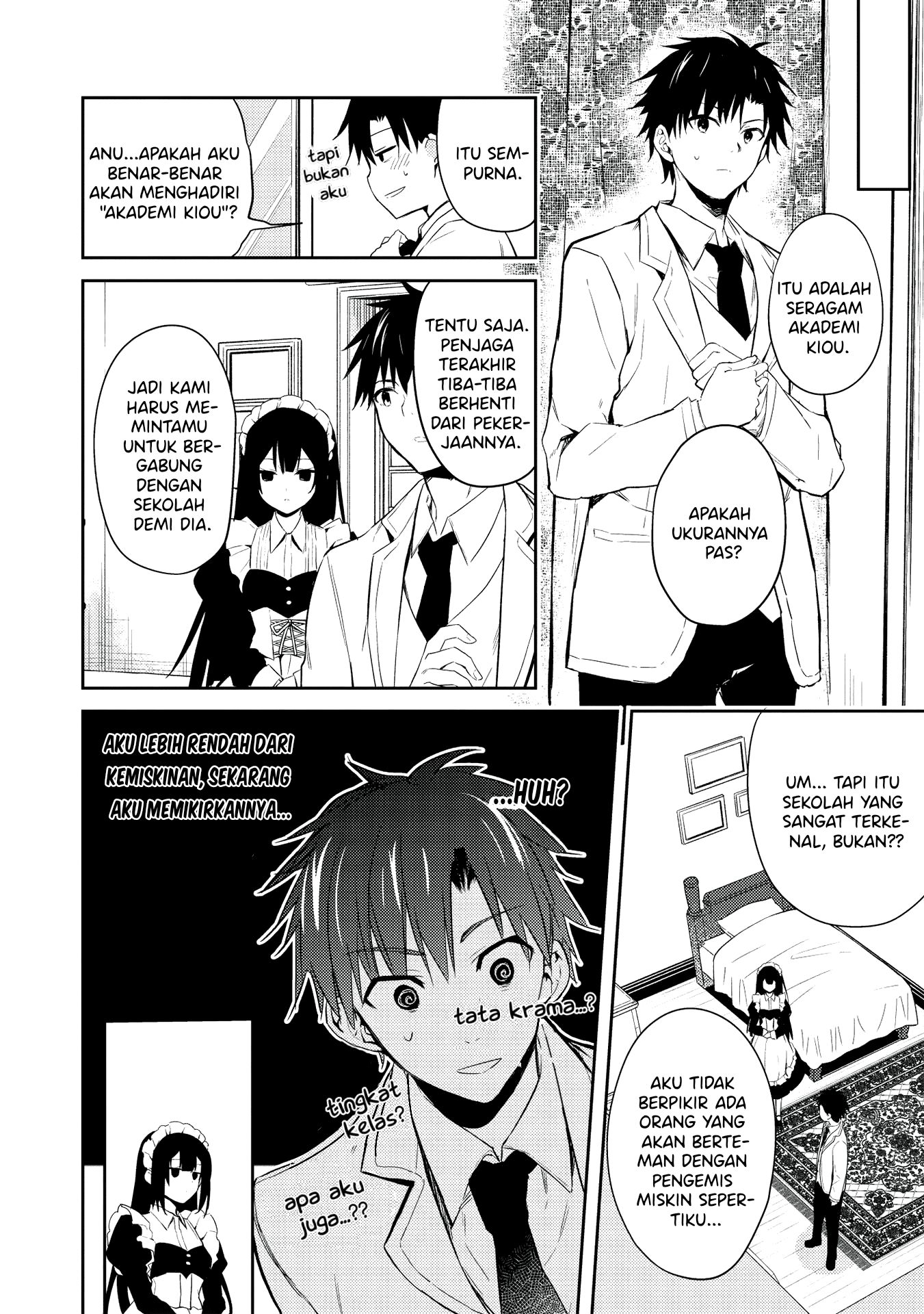 Saijo no Osewa: Takane no Hanadarake na Meimonkou de, Gakuin Ichi no Ojousama (Seikatsu Nouryoku Kaimu) wo Kagenagara Osewa suru Koto ni Narimashita Chapter 2.2 - halaman 11