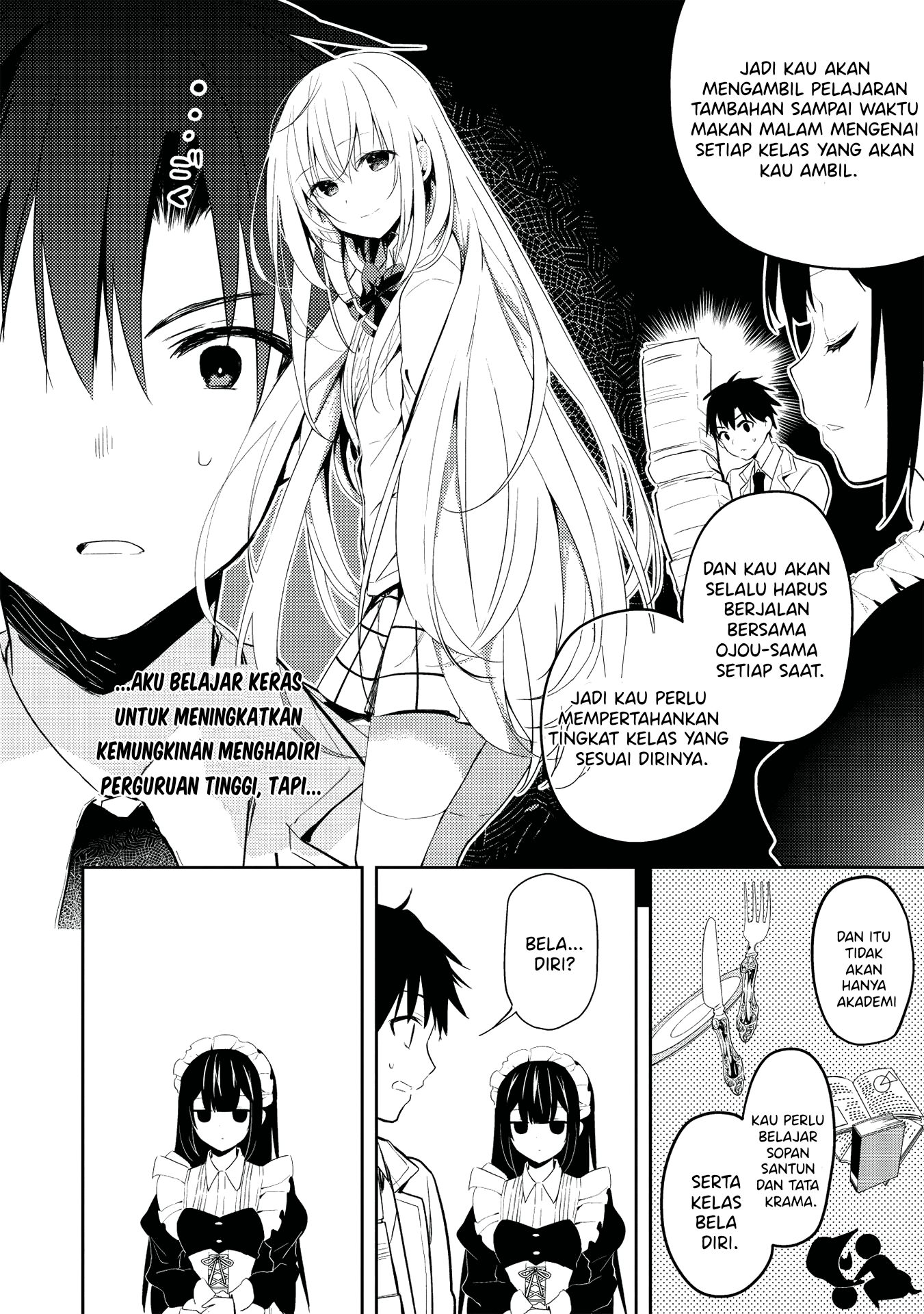 Saijo no Osewa: Takane no Hanadarake na Meimonkou de, Gakuin Ichi no Ojousama (Seikatsu Nouryoku Kaimu) wo Kagenagara Osewa suru Koto ni Narimashita Chapter 2.2 - halaman 15