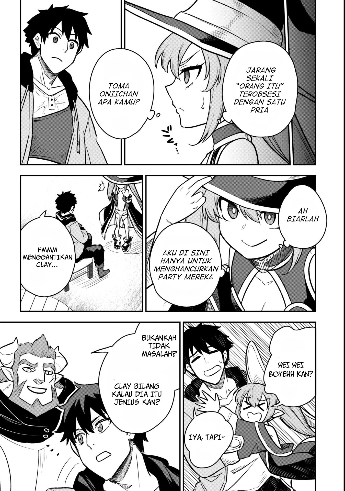 Saikin Haitta Shiro Madoushi ga Party Crusher de, Ore no Isekai Boukensha Seikatsu ga Houkai ni Kiki na Ken ni Tsuite Chapter 11 - halaman 21