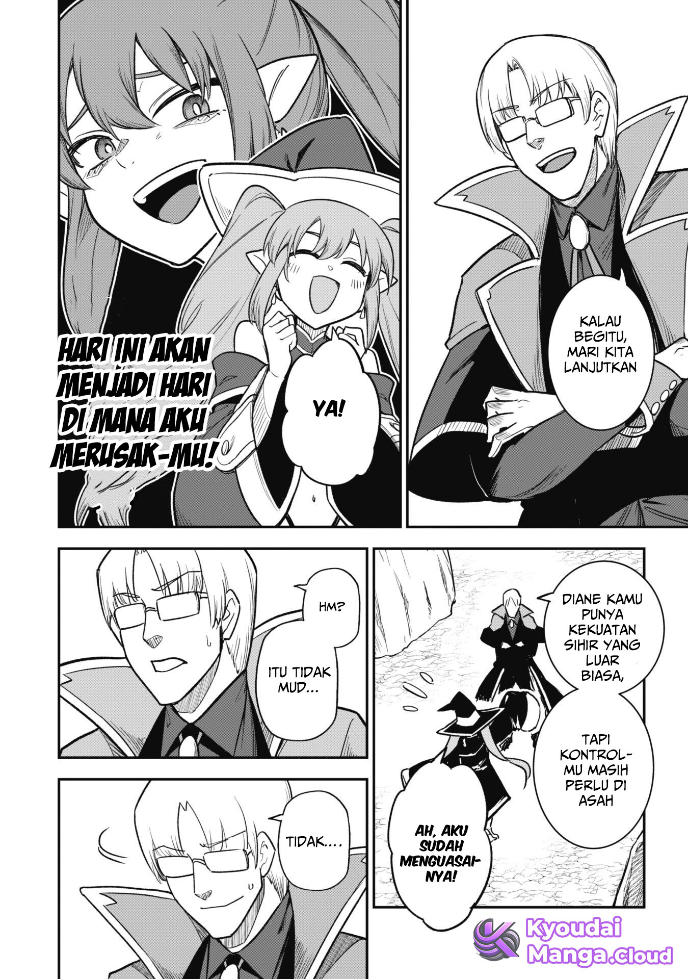 Saikin Haitta Shiro Madoushi ga Party Crusher de, Ore no Isekai Boukensha Seikatsu ga Houkai ni Kiki na Ken ni Tsuite Chapter 11 - halaman 8