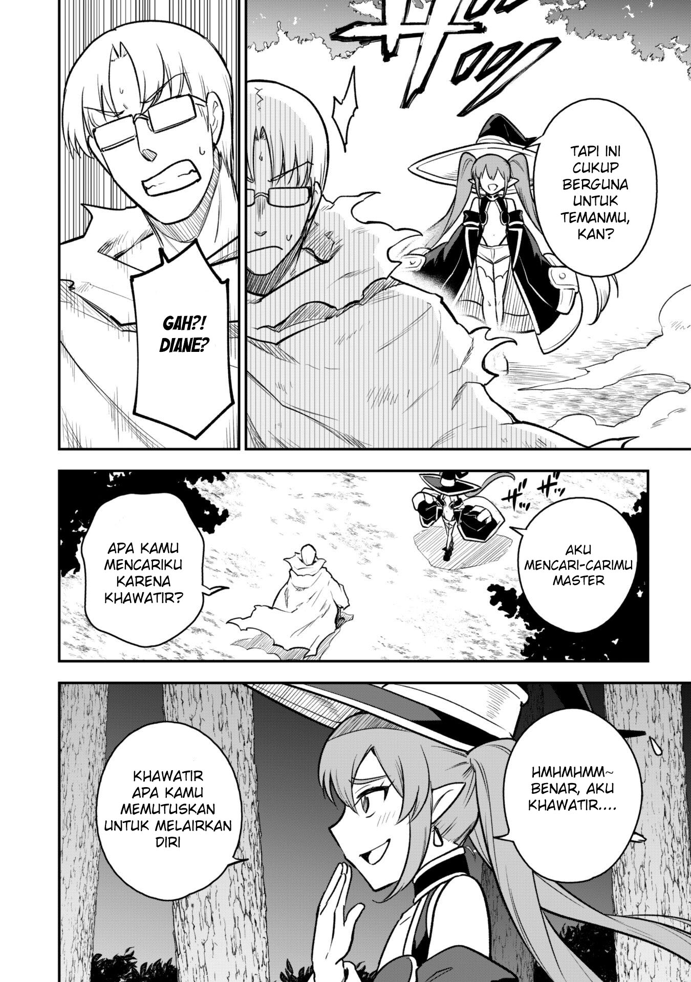 Saikin Haitta Shiro Madoushi ga Party Crusher de, Ore no Isekai Boukensha Seikatsu ga Houkai ni Kiki na Ken ni Tsuite Chapter 12 - halaman 4