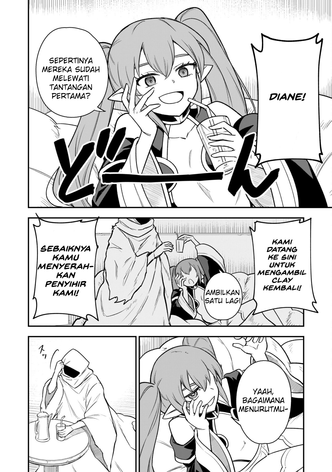 Saikin Haitta Shiro Madoushi ga Party Crusher de, Ore no Isekai Boukensha Seikatsu ga Houkai ni Kiki na Ken ni Tsuite Chapter 13 - halaman 14