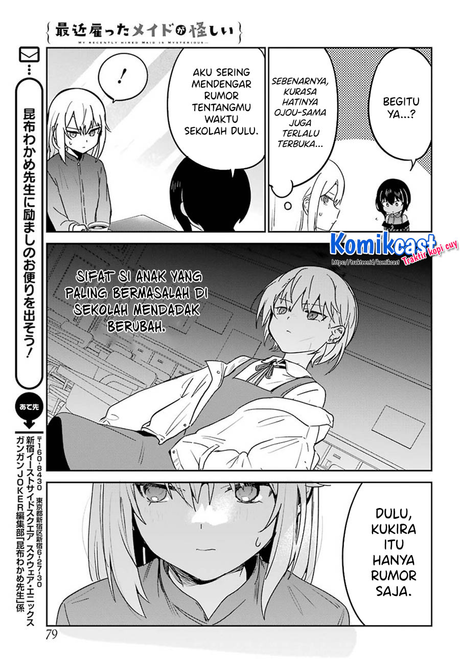 Saikin Yatotta Maid ga Ayashii (My Recently Hired Maid Is Mysterious) (Serialization) Chapter 18 - halaman 8