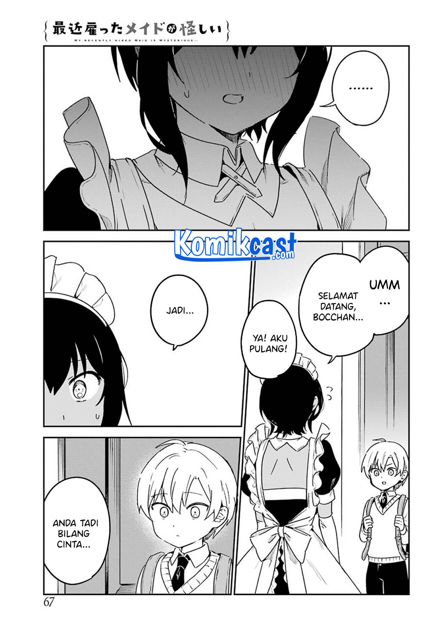 Saikin Yatotta Maid ga Ayashii (My Recently Hired Maid Is Mysterious) (Serialization) Chapter 21 - halaman 4