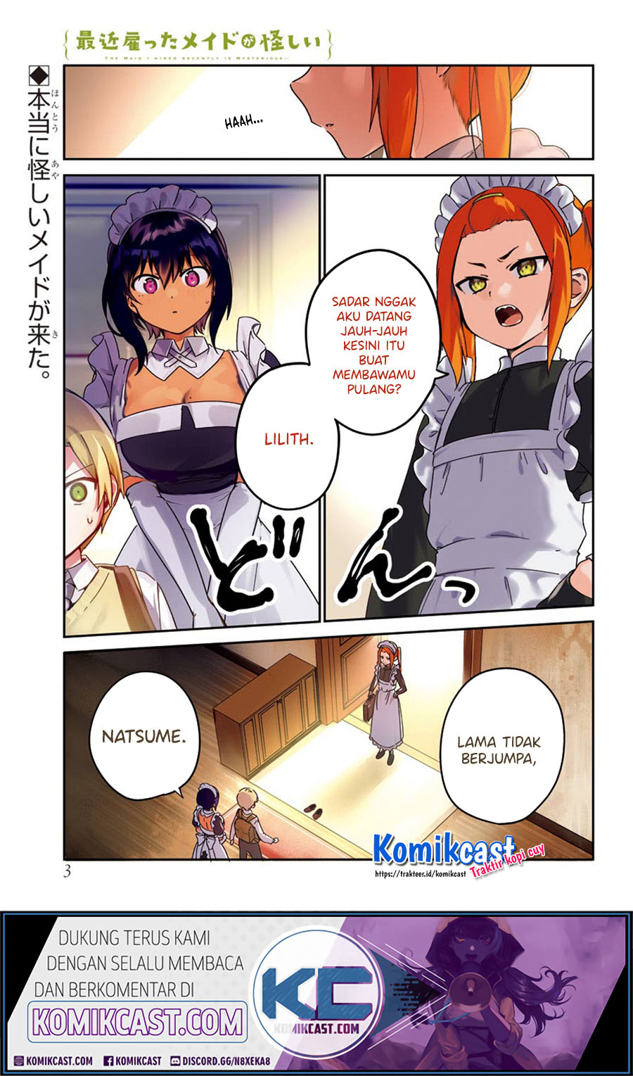 Saikin Yatotta Maid ga Ayashii (My Recently Hired Maid Is Mysterious) (Serialization) Chapter 22 - halaman 3