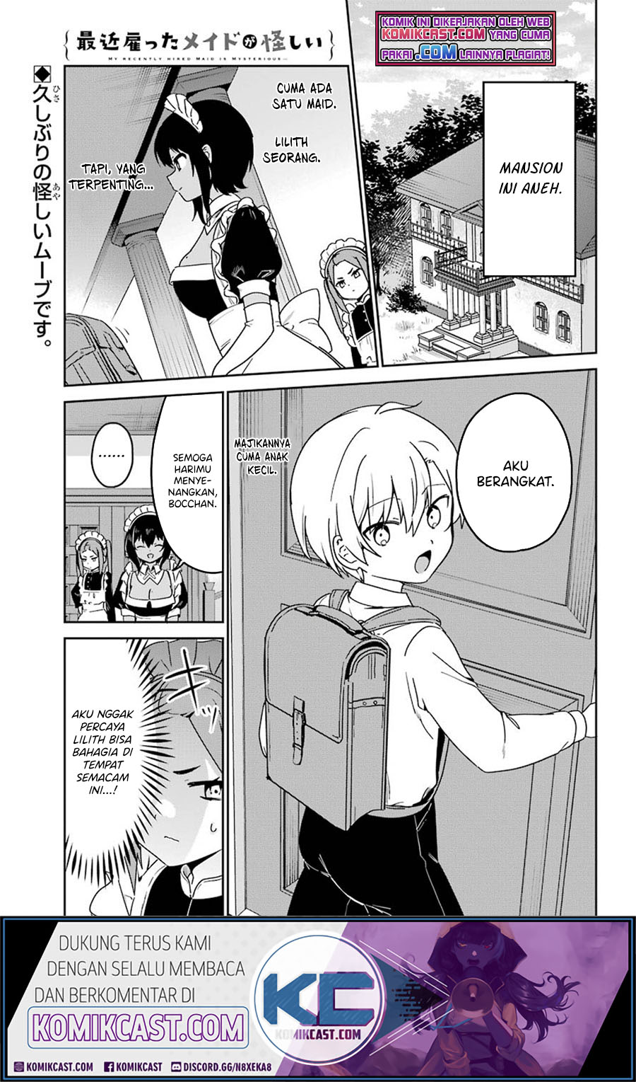 Saikin Yatotta Maid ga Ayashii (My Recently Hired Maid Is Mysterious) (Serialization) Chapter 23 - halaman 2