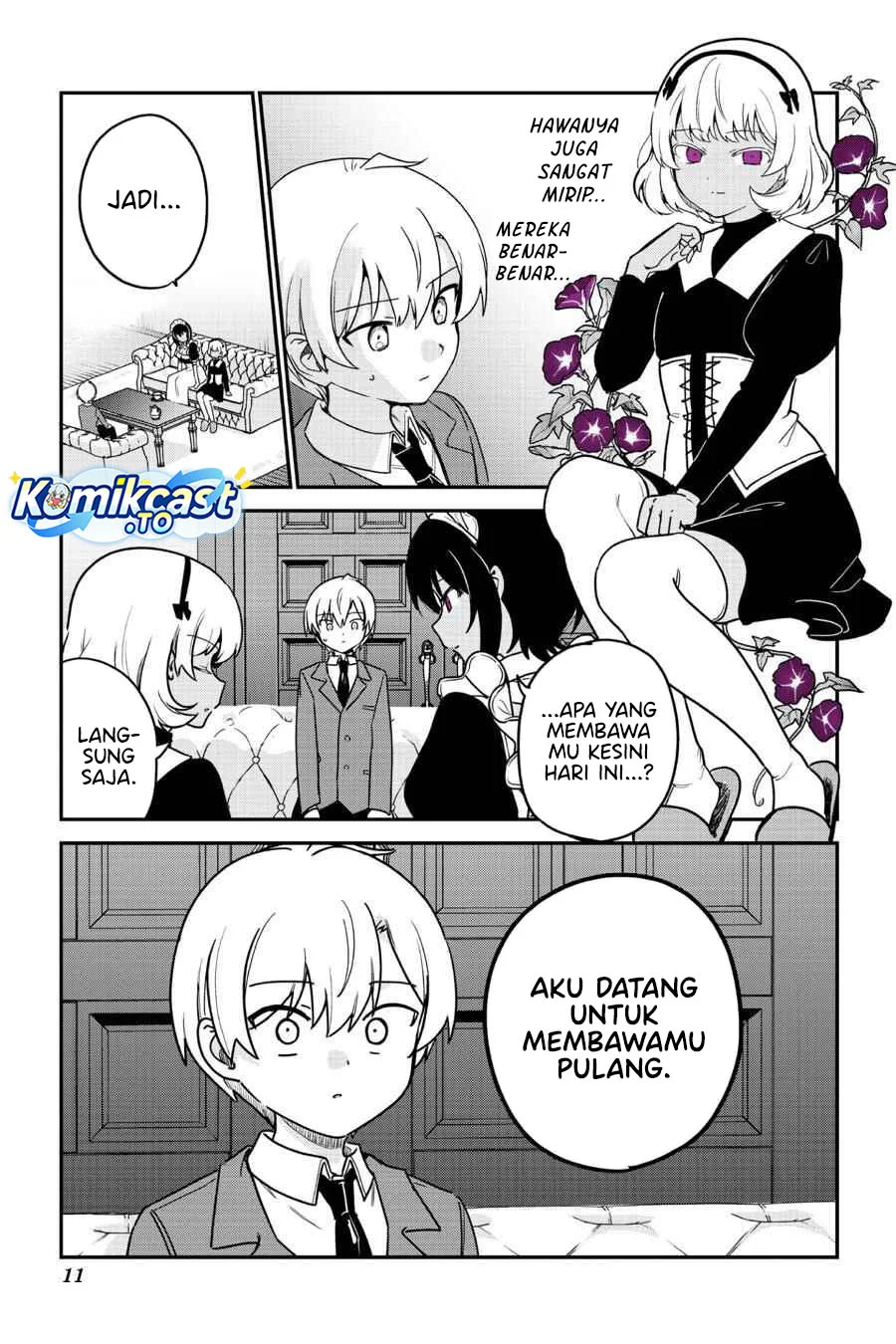 Saikin Yatotta Maid ga Ayashii (My Recently Hired Maid Is Mysterious) (Serialization) Chapter 63 - halaman 13
