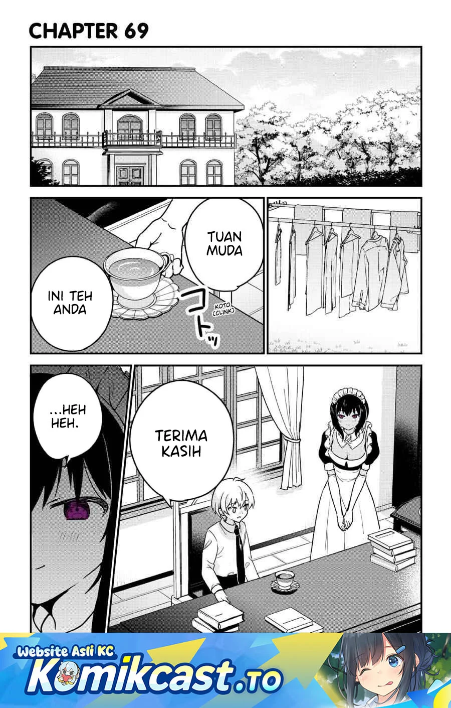 Saikin Yatotta Maid ga Ayashii (My Recently Hired Maid Is Mysterious) (Serialization) Chapter 69 - halaman 2