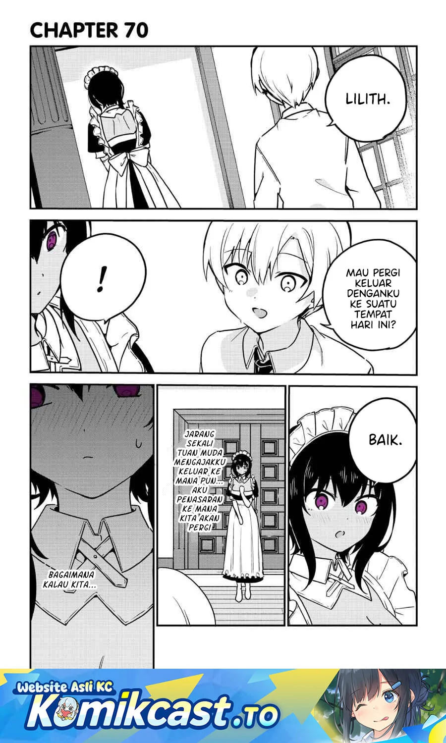 Saikin Yatotta Maid ga Ayashii (My Recently Hired Maid Is Mysterious) (Serialization) Chapter 70 - halaman 2