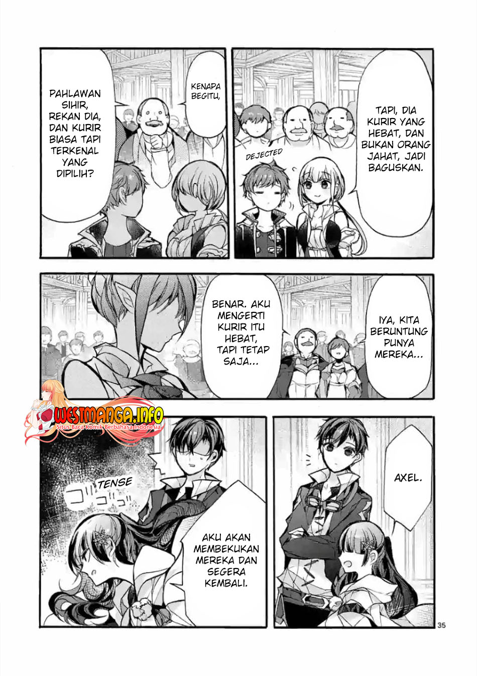Saikyo Shoku Kara Shokyu Shoku Ni Nattano Ni, Naze Ka Yushatachi Kara Tayoraretemasu Chapter 22 - halaman 45