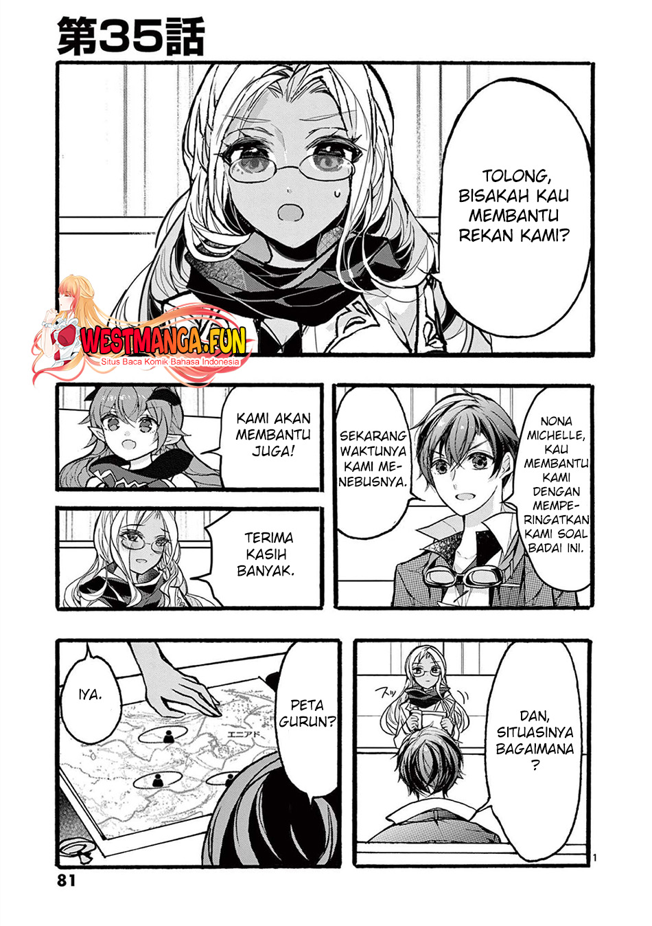 Saikyo Shoku Kara Shokyu Shoku Ni Nattano Ni, Naze Ka Yushatachi Kara Tayoraretemasu Chapter 35 - halaman 2