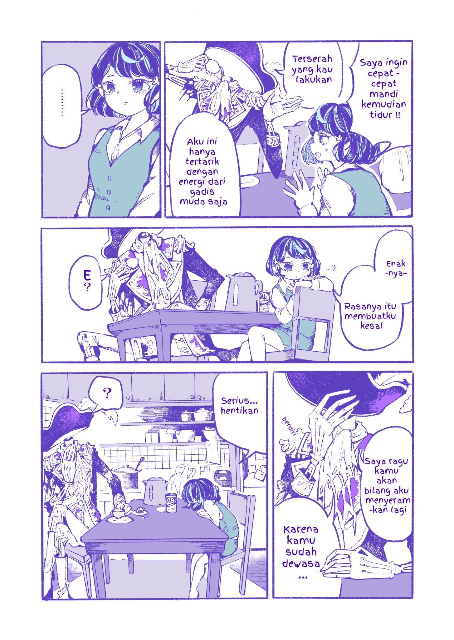 Saikyou Combi ya Mahou Shoujo FranTio Chapter 0 - halaman 10