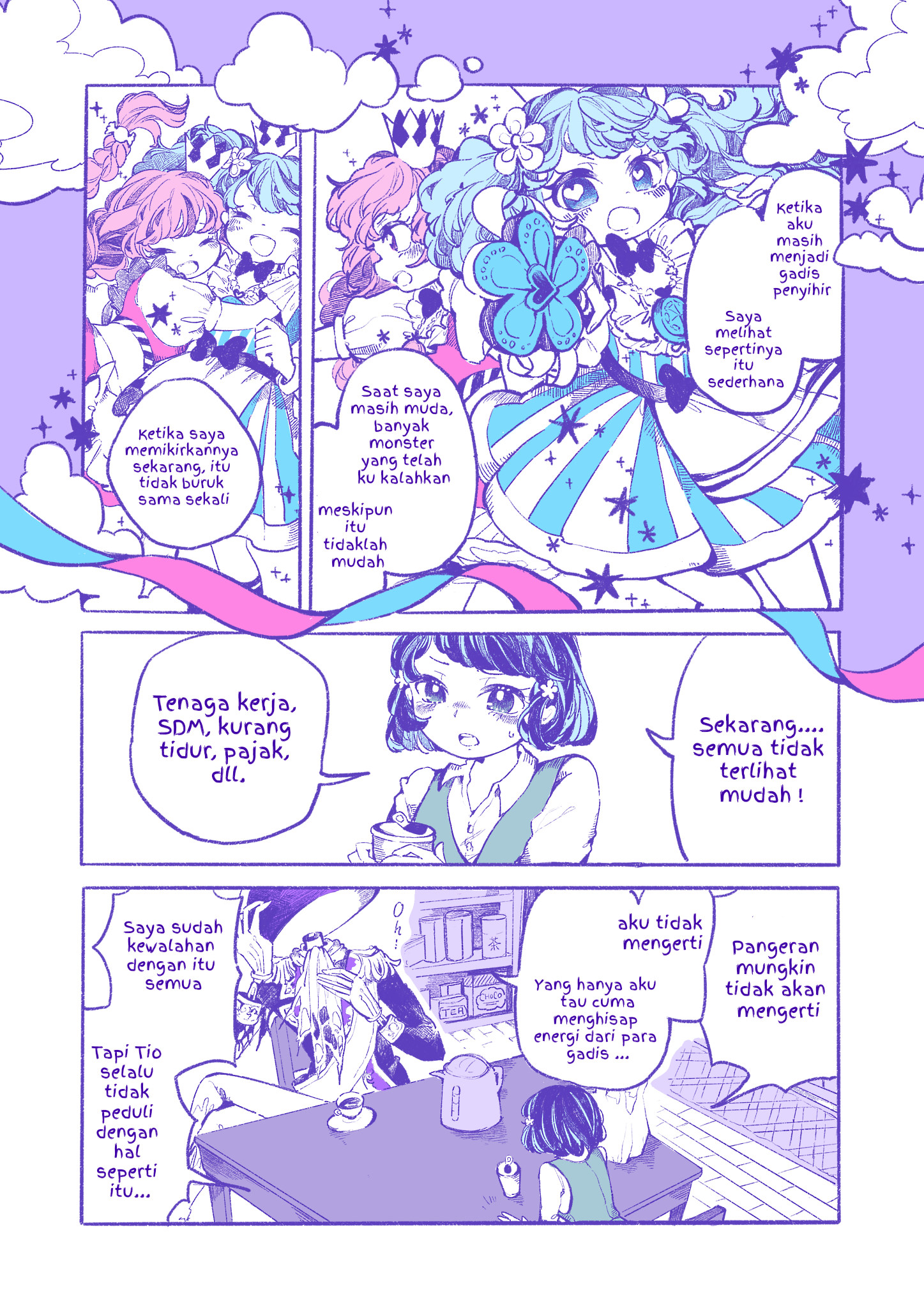 Saikyou Combi ya Mahou Shoujo FranTio Chapter 0 - halaman 11