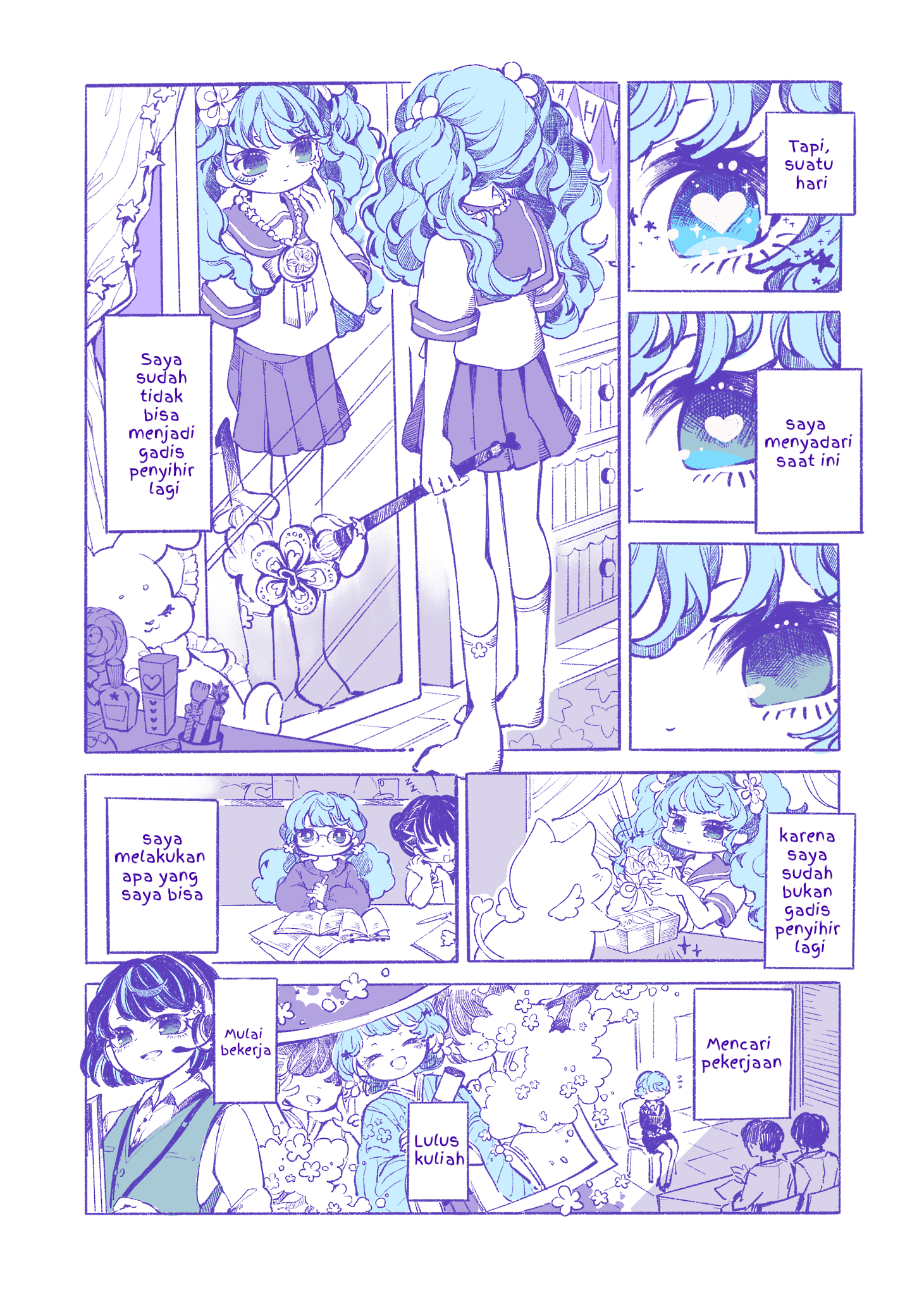 Saikyou Combi ya Mahou Shoujo FranTio Chapter 0 - halaman 2