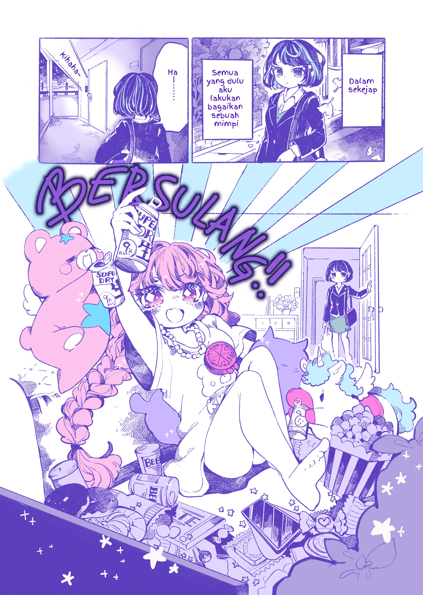 Saikyou Combi ya Mahou Shoujo FranTio Chapter 0 - halaman 3