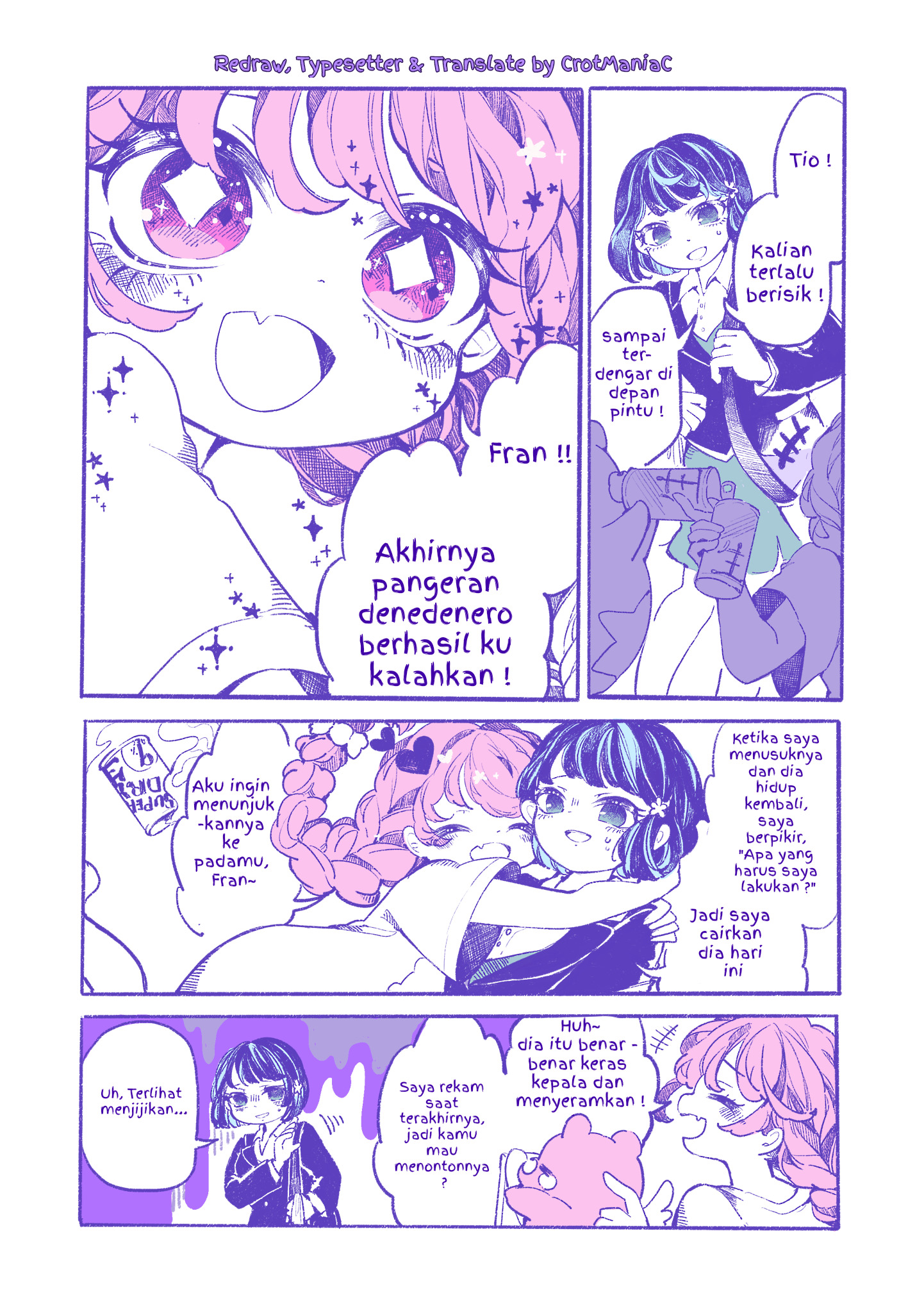 Saikyou Combi ya Mahou Shoujo FranTio Chapter 0 - halaman 4