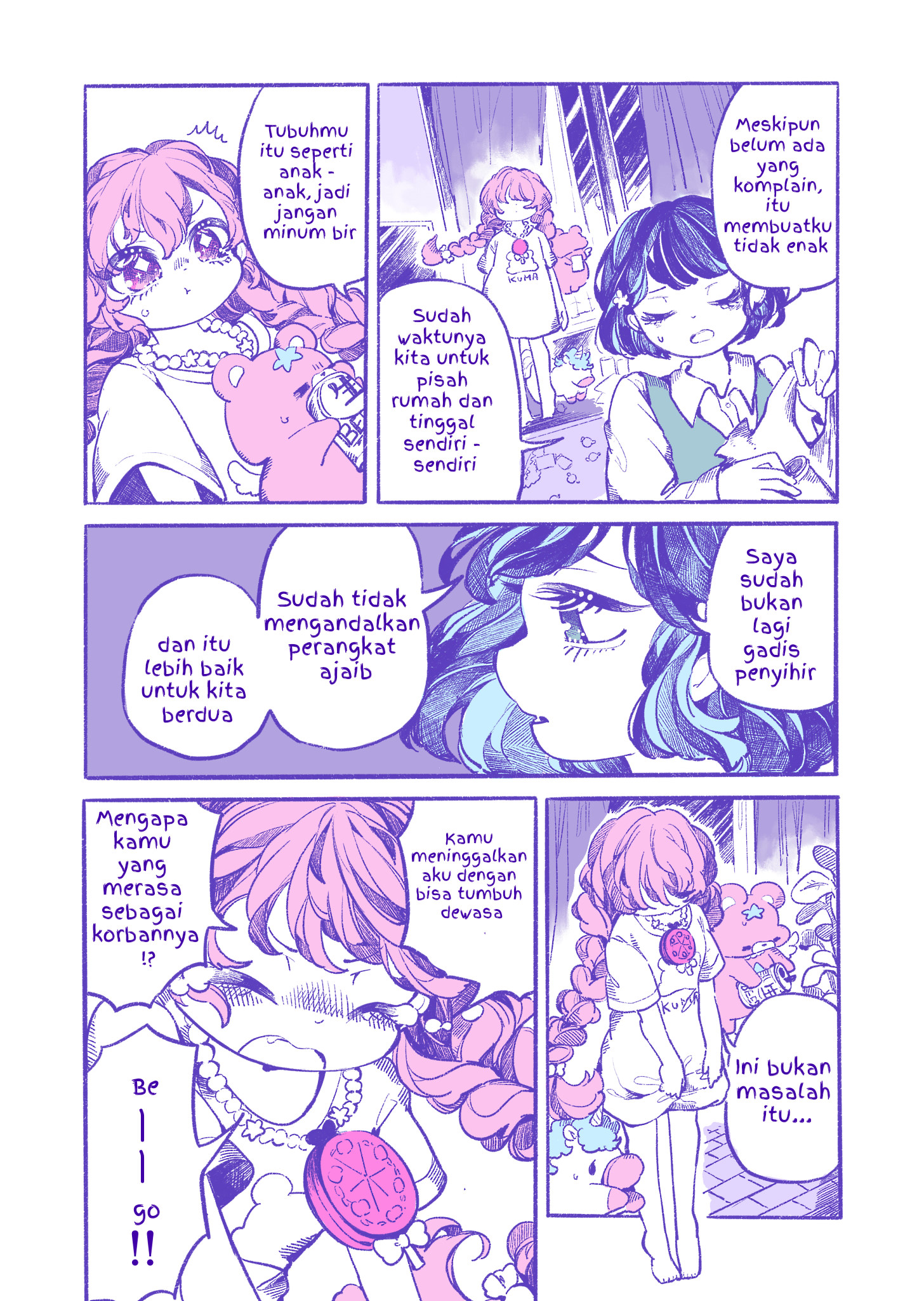 Saikyou Combi ya Mahou Shoujo FranTio Chapter 0 - halaman 7