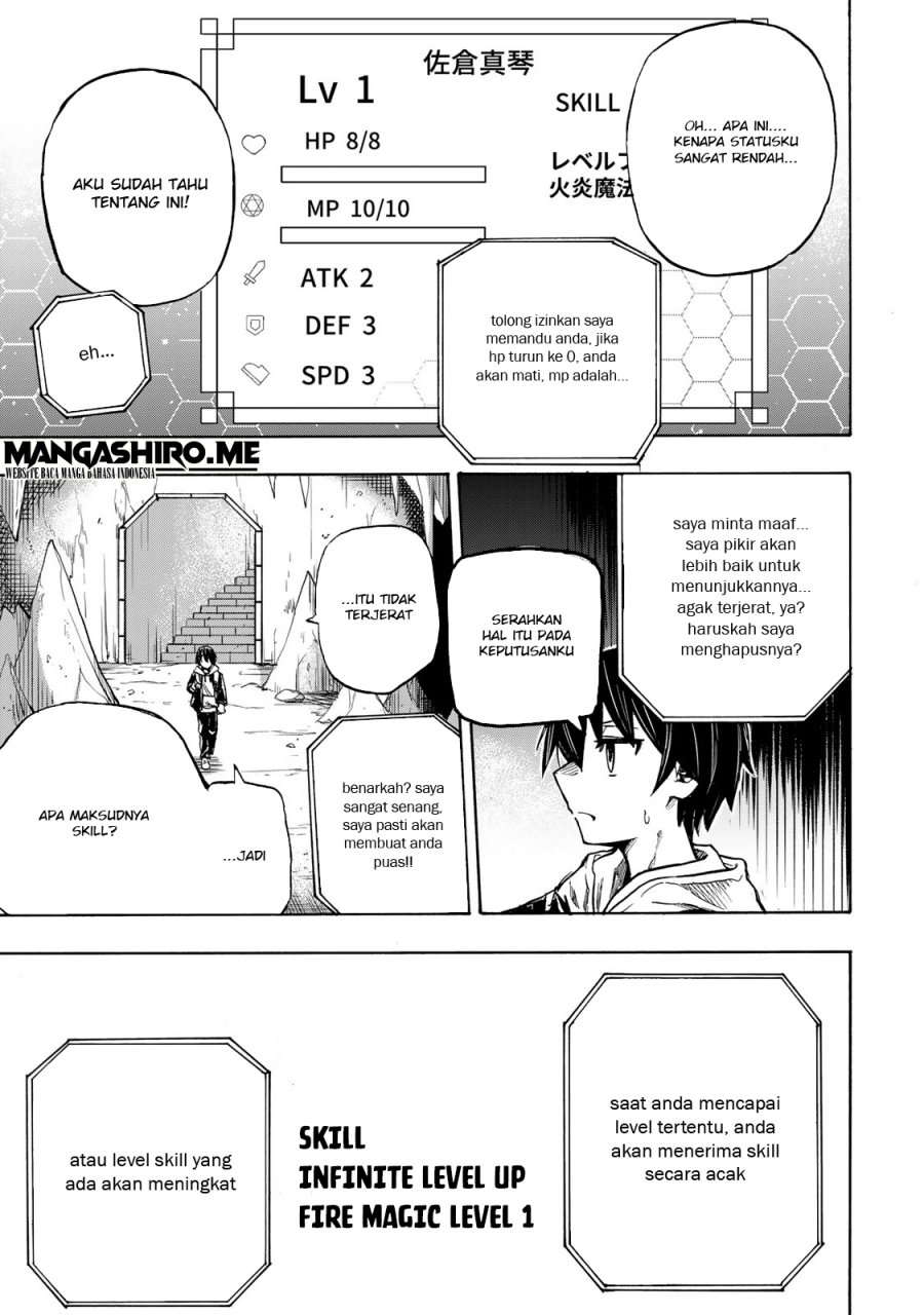 Saikyou de Saisoku no Mugen Level Up Chapter 1 - halaman 20