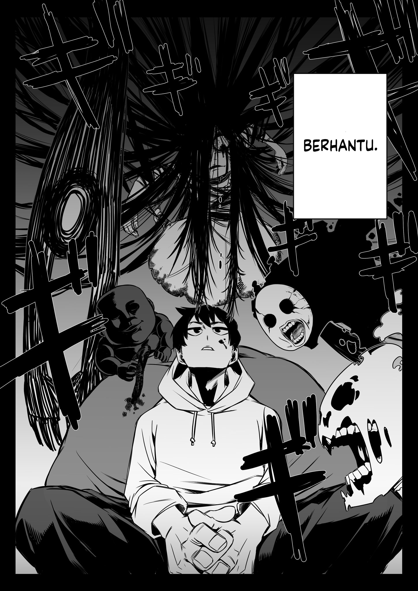 Saikyou Jibakurei to Reikan Zero Otoko Chapter 1 - halaman 3