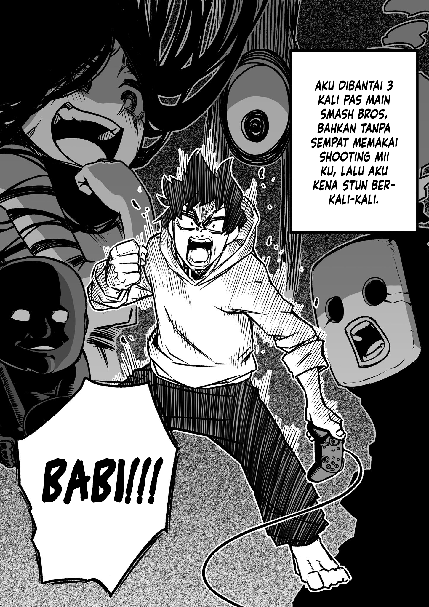 Saikyou Jibakurei to Reikan Zero Otoko Chapter 10.1 - halaman 2