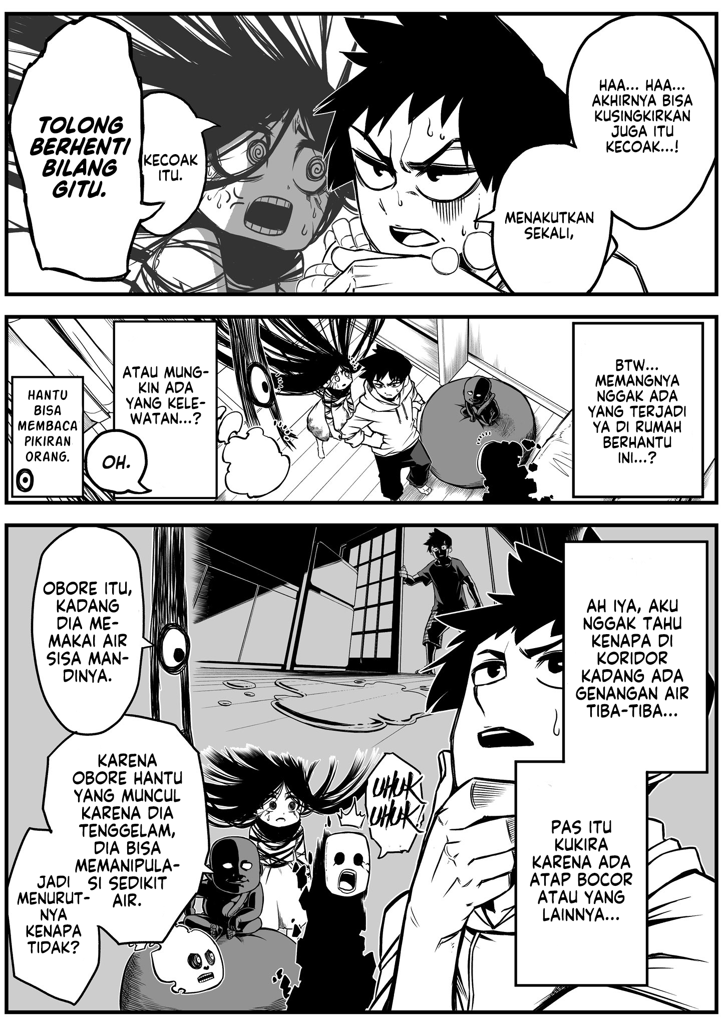 Saikyou Jibakurei to Reikan Zero Otoko Chapter 4 - halaman 2
